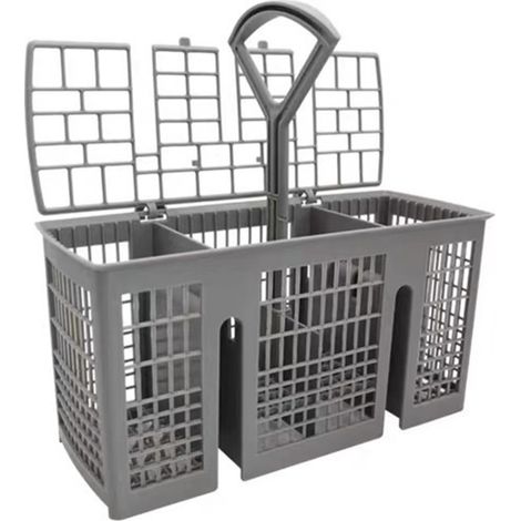 Compatible avec les paniers universels pour lave-vaisselle Siemens/Midea/Panasonic/Haier/Bosch, paniers de rangement pour couverts, accessoire de cuisine multifonctionnel.