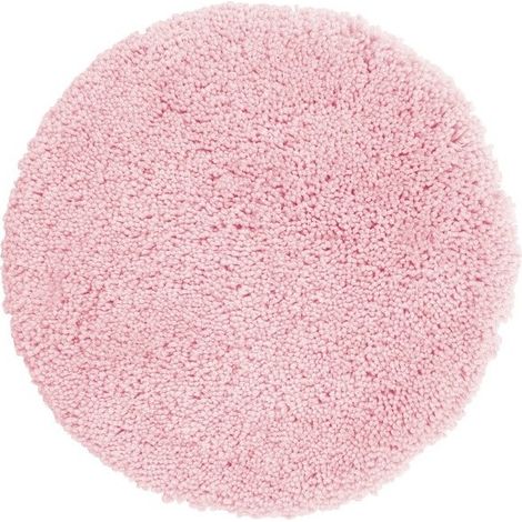 Tapis de bain rond Microfibre HIGHLAND 60cm Rose clair Spirella