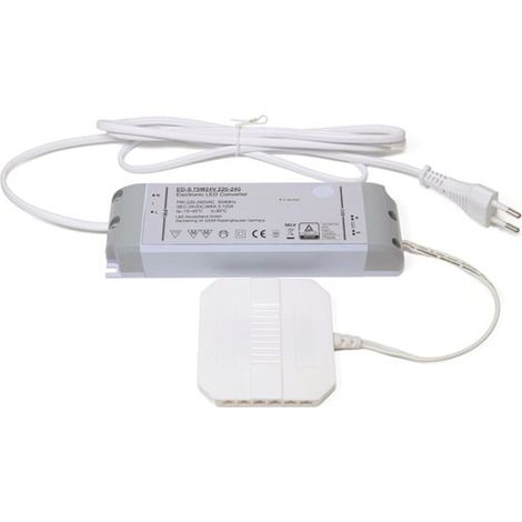 Convertitore LED 230 V 24 V 75 W Distribuzione a 12 vie