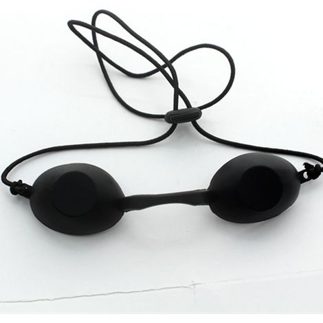 MIMOSON-UV Protection Glasses, 3 Pcs Tanning Glasses Suitable for Beauty Laser IPL UV LED Light Treatment, B (1/5)