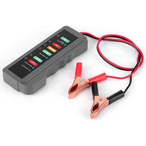 Testeur de batterie de voiture VINGVO - 12V - 6LED - Outil de diagnostic des véhicules (1/4)