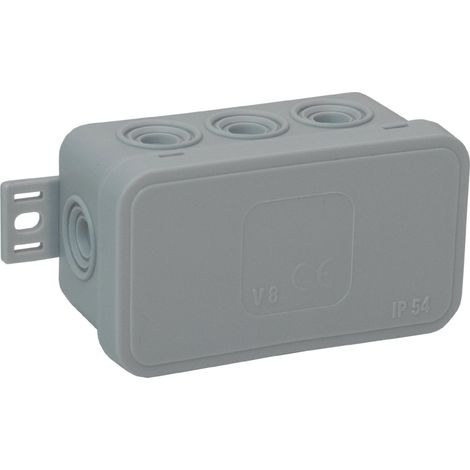 Orno CLICK IP54 Elektrische Dose grau wasserdicht 45x80x41 mm