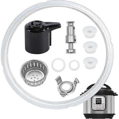 Kit de pièces de rechange pour Instant Pot Duo/Duo Plus : joint d’étanchéité, soupape de décompression, soupape à flotteur, pour IP-DUO50 et IP-DUO60 (1/5)