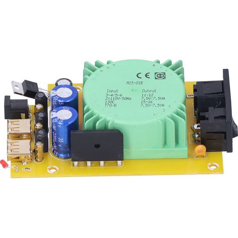 15-VA-Reglermodul, Netzteil mit zwei Ausgängen, integrierte DC-Spannungsstabilisatorplatine (1/5)