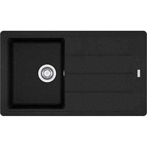 Franke Einbauspüle Basis BFG 611-86 Fragranit Black Matt