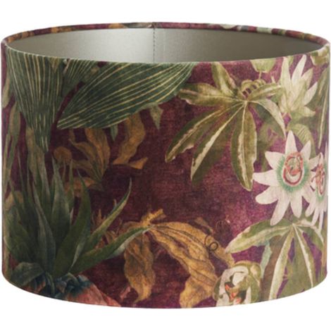 Light & Living - abat-jour - Passion - violet - textile - Ø 30cm (1/3)