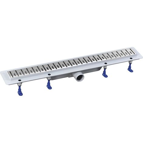 Siphon de sol KLAVER avec grille en acier inoxydable, L-710, DN50 (1/2)