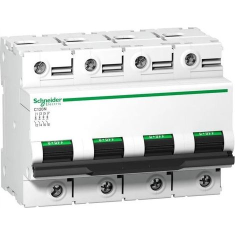 Schneider A9N18390 Leistungsschalter C120N 4P 63A d-Kurve