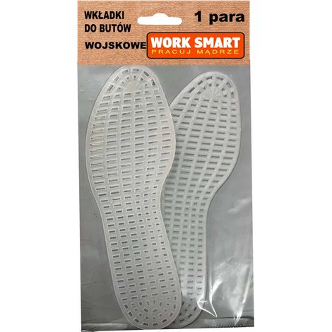 Solette militari 30cm per scarpe taglia 46 griglia antitraspirante in plastica (1/3)