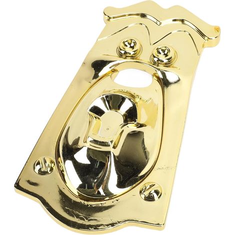 de porte Pongnas Vintage 3D en résine finition dorée