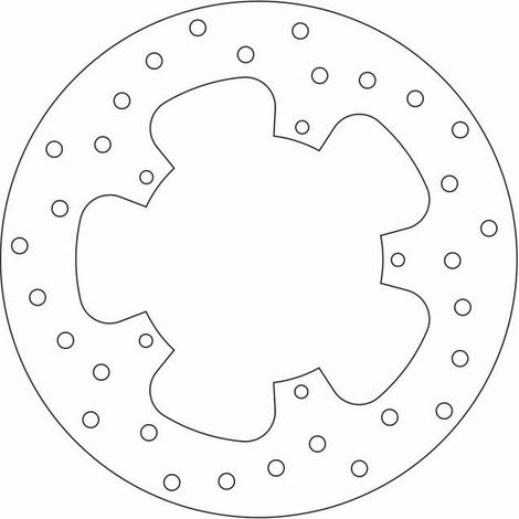 Disque de Frein Fixe PIAGGIO - Homologué TÜV