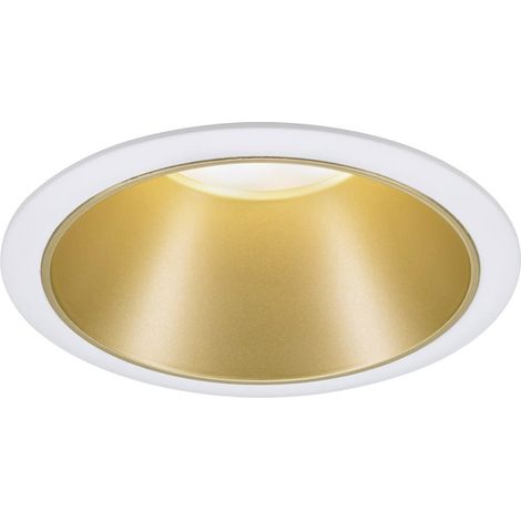 Paulmann 93405 Cole Coin Luminaire à LED encastrable LED 6 W blanc, or