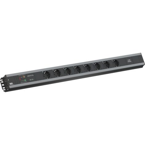 BACHMANN 300.050 PRESA MULTIPLA DA INTERNO 2 M 6 PRESA/E AC NERA (1/2)