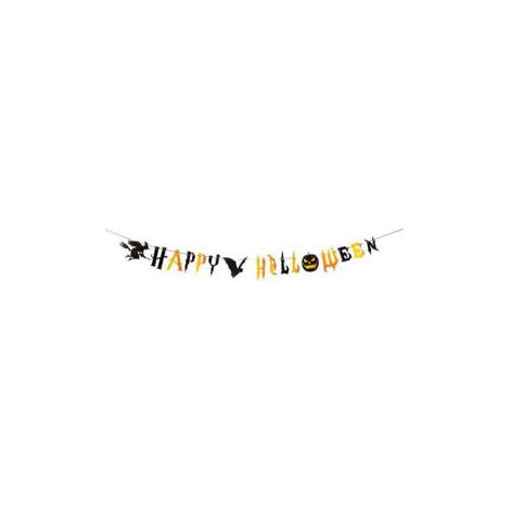 GUIRNALDA FELIZ HALLOWEEN 250CM