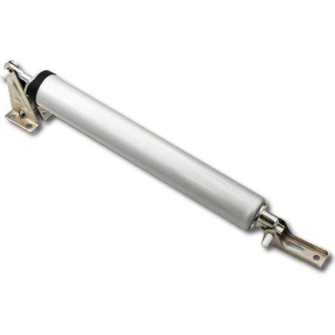 Ferme-porte hydraulique - Ferme-porte automatique - Alliage d'aluminium - Ressort de porte - Installation facile - Réglable - Argent (1/5)