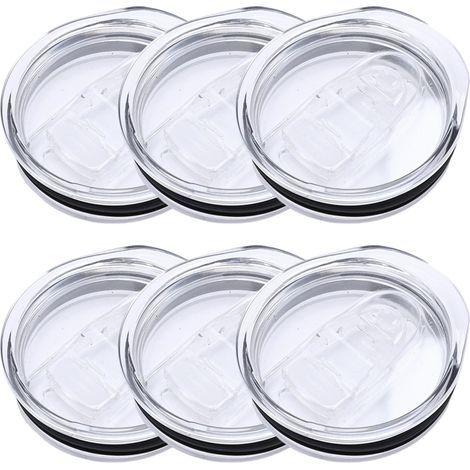 Couvercles rechange en acier inox pour gobelets isothermes 590 ml (20 oz), lot de 6 (1/4)