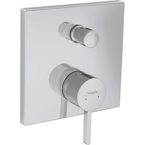 Hansgrohe Finoris - Mitigeur de baignoire encastré, 2 sorties, chrome 76415000