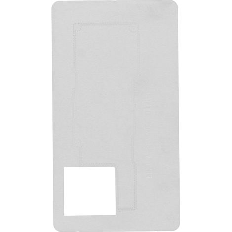 Gabarit de reballage BGA, bonne dissipation de chaleur, positionnement précis, en acier inoxydable, pour iOS 14 et iOS 14 Pro. Couche intermédiaire maximale : 0,12 pouce. (1/5)