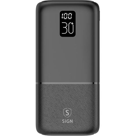 Bater a externa de 30 000 mAh USB C y USB A