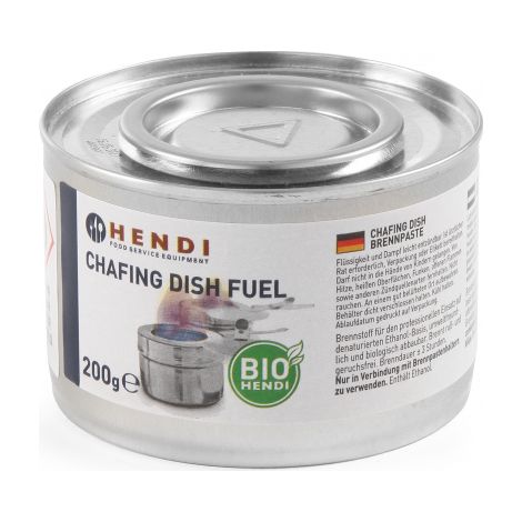 Pâte combustible pour chafing dish en boîte - Hendi