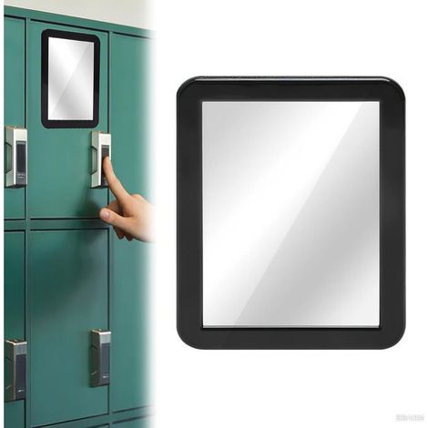 Miroir De Casier Magnétique 7 X 5 In Miroir Magnétique Miroirs Acrylique Incassable Petit Miroirr Miroirs Cadre Aimanté Pour[BI69] (1/5)