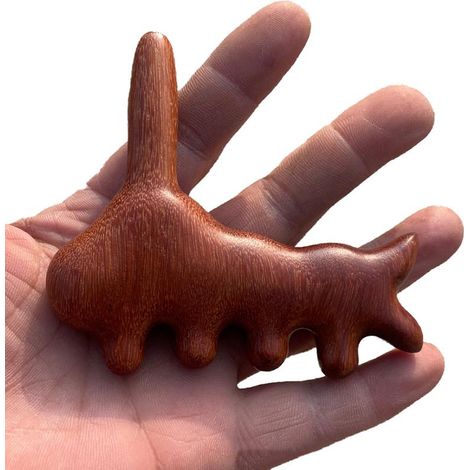 masseur de pieds Gua Sha en bois-AquaForge (1/5)