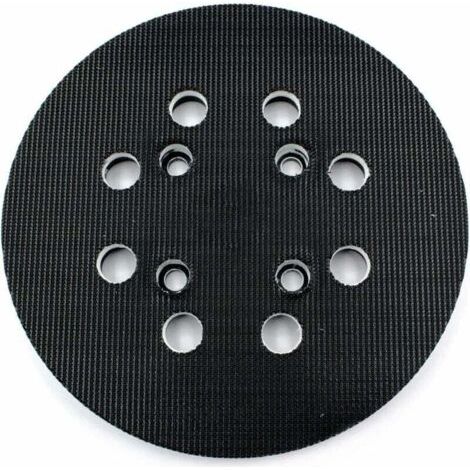 BUNTHAUS PA Schleifteller für Bosch (Ø 125 mm, Härte mittel) mit Zubehörsystem für Exzenterschleifer PEX 300/400 AE / 4000 AE / Advanced Orbit 18 (1/4)