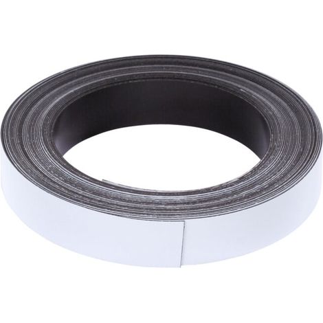 ECLIPSE MAGNETICS Rouleau de ruban magnétique, longueur 10 m, Largeur : 30 mm