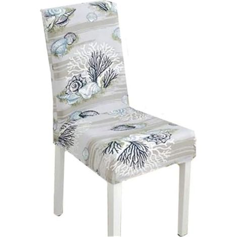Housses de chaises TIMIFIS - Décoration intérieure, salle à manger, mariage, banquet, fête - Housse extensible en spandex - Housses de chaises pour salle à manger - Soldes d'automne (1/4)
