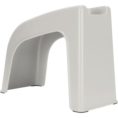 Repose-pieds de douche, grande capacité de charge, antidérapant, stable, massant, confortable, léger, tabouret de pédicure, beige (1/5)