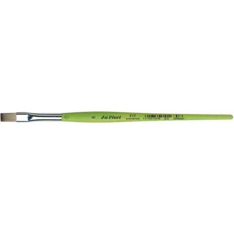Brosse - DAVINCI - Série Da Vinci 374 - Taille 8 - Fibre synthétique - Couleur verte