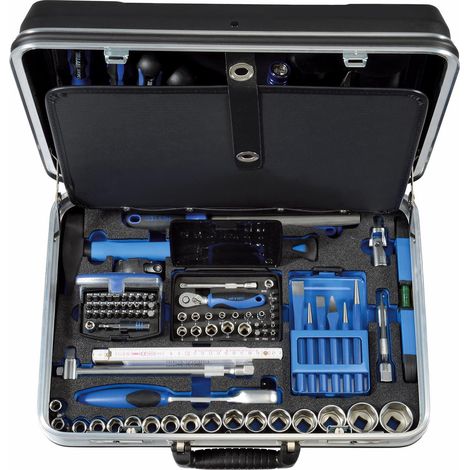 Montage-Werkzeugkoffer mit Modulen, 134-tlg. HEYTEC (1/4)