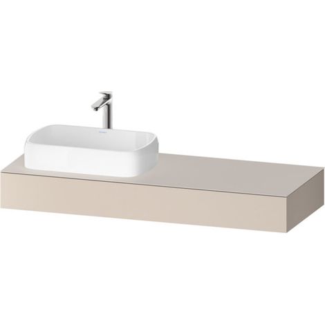 Duravit Collection One Konsole, 1400x550x170mm, mit Ausschnitt (1/2)