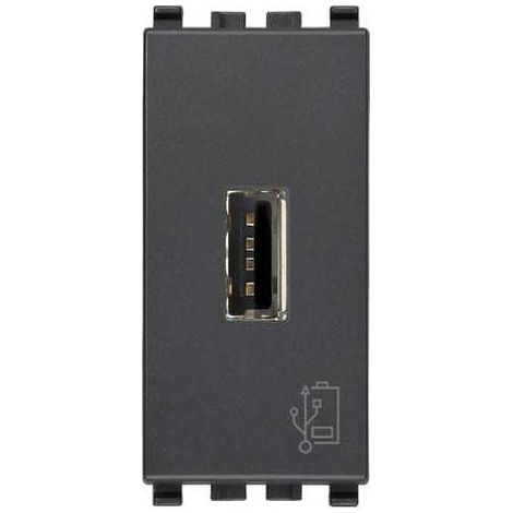 20292 Unidad de Alimentación USB 5V 1,5A 1M Gris Eikon