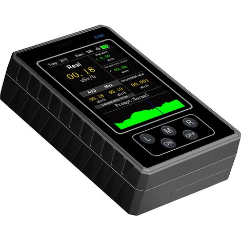 Détecteur de rayonnement nucléaire portable bêta-gamma-rayons X, testeur de données, moniteur de rayonnement. (1/5)