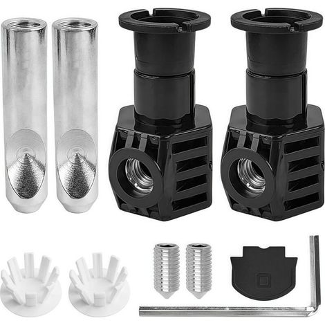 Ensemble de Fixation Intelligent pour Cuvette WC Suspendu, Comprenant des Charnières de Fixation et Des Vis de Couvercle D'huile (1/4)