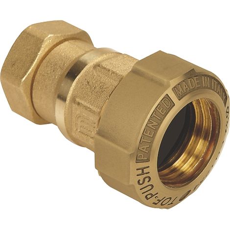 Raccord écrou priconnier laiton à visser PER F - 25mm 3/4' (20x27mm) - Effebi