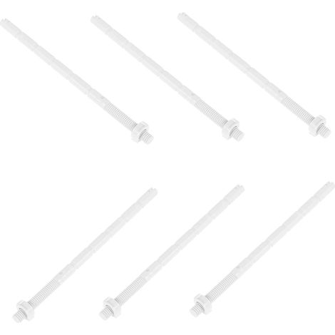 Lot de 10 Tiges de Bouton-Poussoir de Toilette, pour Réservoir (1/5)