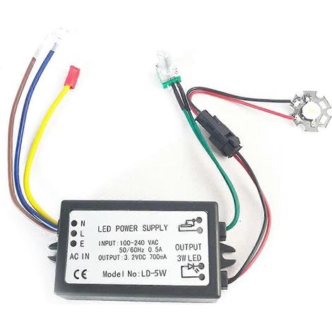 Mikroskop-Netzteil mit integrierter, dimmbarer LED-Lampe, 5-W-Test- und Messgeräte (1/5)