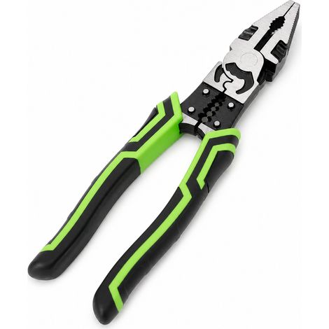 Chrome Vanadium Steel Combination Pliers for Workshop Green Black (1/5)