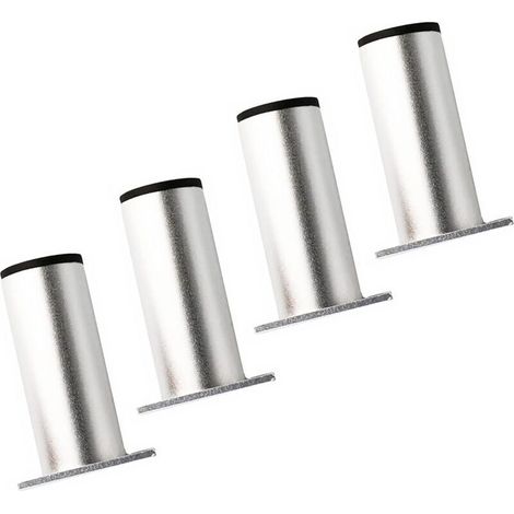 Möbelfüße aus goldfarbener Aluminiumlegierung – Höhe 250 mm – Für Küche, Sofa und Tisch – 4er-Set
