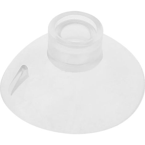 Ventouses pour aquarium, sans crochets amovibles, 3 cm de diamètre, transparentes, pour bol à crevettes (1/4)