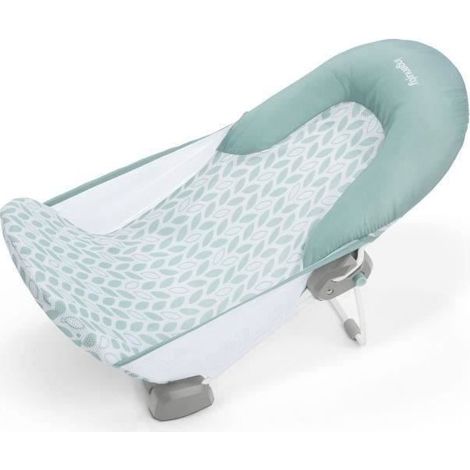 Siège de bain pliable INGENUITY ING19994040 Vert - Appui-tête rembourré, 2 positions