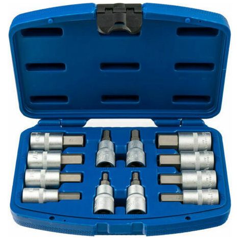 juego de vasos allen o hexagonal para carraca 1/2  5 a 22 mm