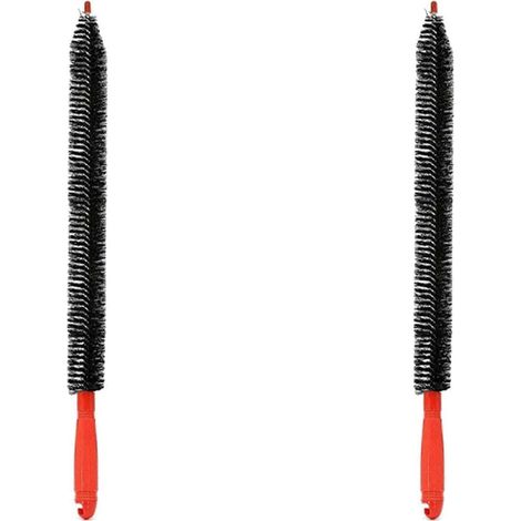 Brosse flexible de 66 cm (26 pouces) pour le nettoyage des conduits de sécheuse et du serpentin de condenseur de réfrigérateur/nettoyeur de canalisations/dépoussiérant (1/5)