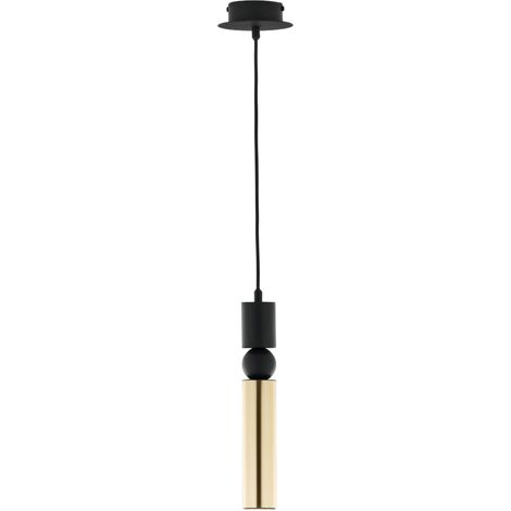 Lampada a sospensione ALAS Jupiter nero oro tubo GU10 (1/5)