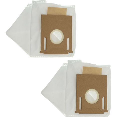 vhbw 2x Staubsaugerbeutel kompatibel mit Ecovacs Deebot Ozmo T8, T9, T8 Aivi, T8 Aivi+ Saugroboter - Mikrovlies, 30cm x 16,5cm Weiß (1/4)