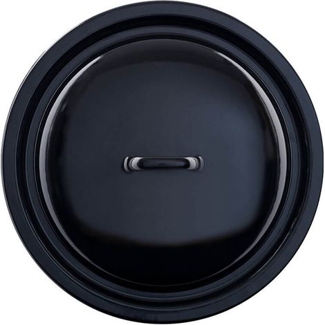 Riess Classic Couvercle pour poêle à escalope Ø34cm émail noir