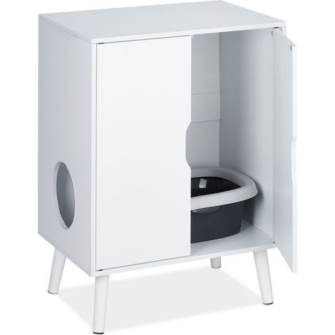 Armario para gatos para caja de arena