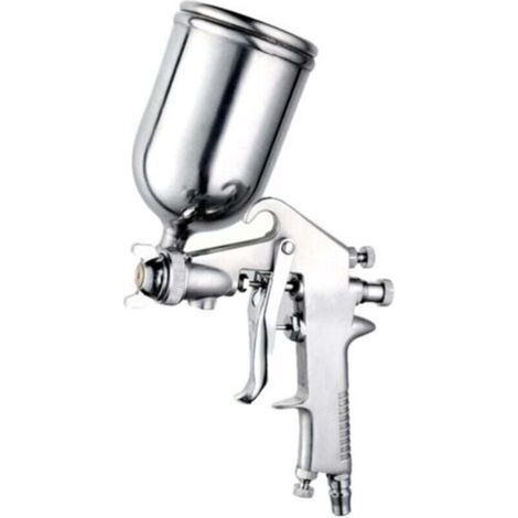 Pulvérisateur de peinture pneumatique avec pistolet pulvérisateur d'air à tasse supérieure de 400 ml pour la peinture de voiture de meubles de maison